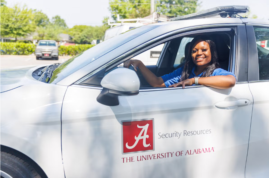 Photo of UAPD security employee