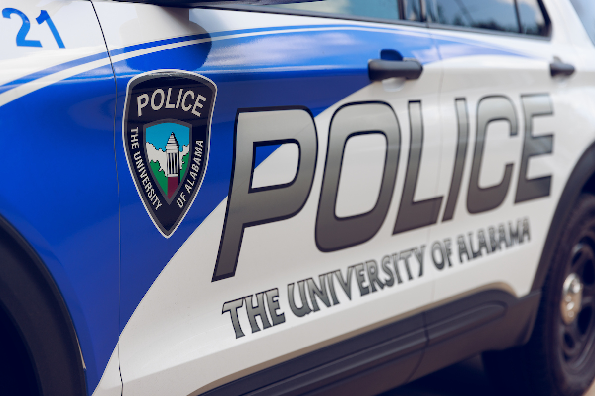 Image of UAPD vehicle logo